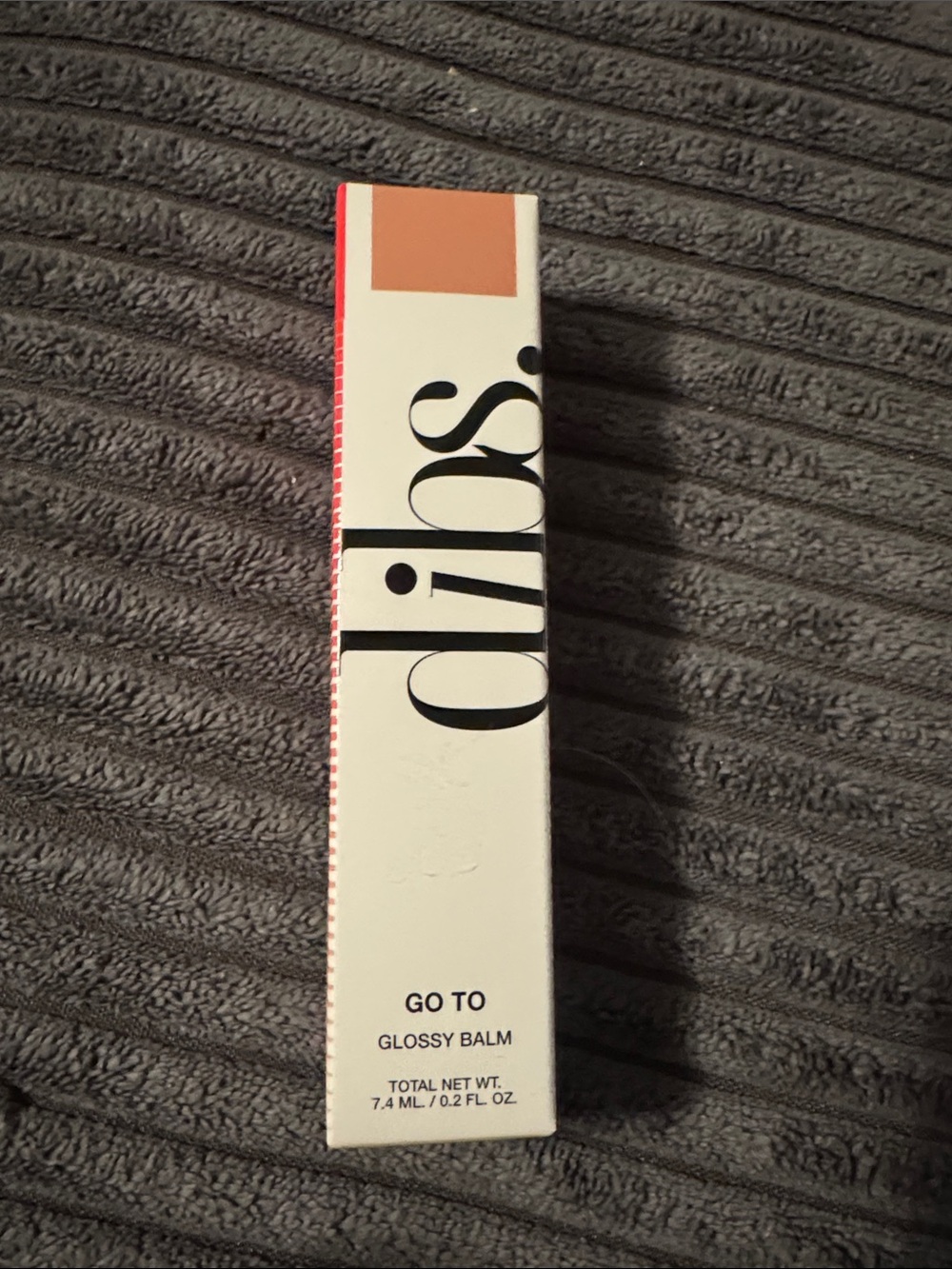 Dibs Go To Glossy Balm — Nude Beige
